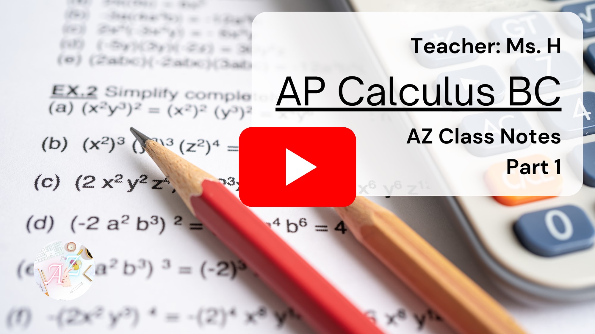 AP Calculus BC Part 1