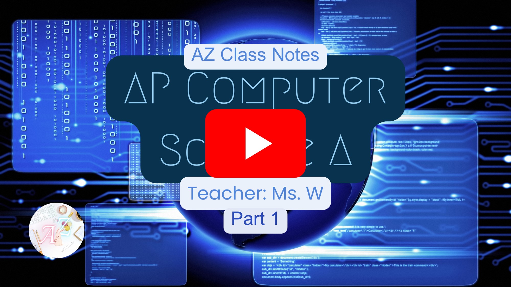AP Computer Science A Part 1
